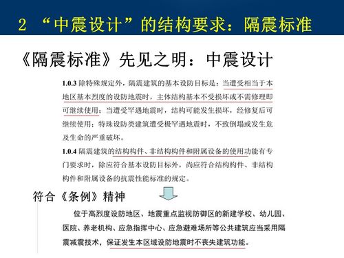 建设工程抗震管理条例 与减隔震技术