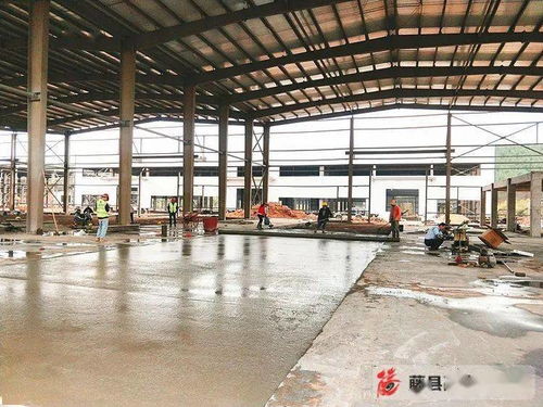 建设在藤县的 广西中和国际陶瓷交易中心一期工程已完成主体...